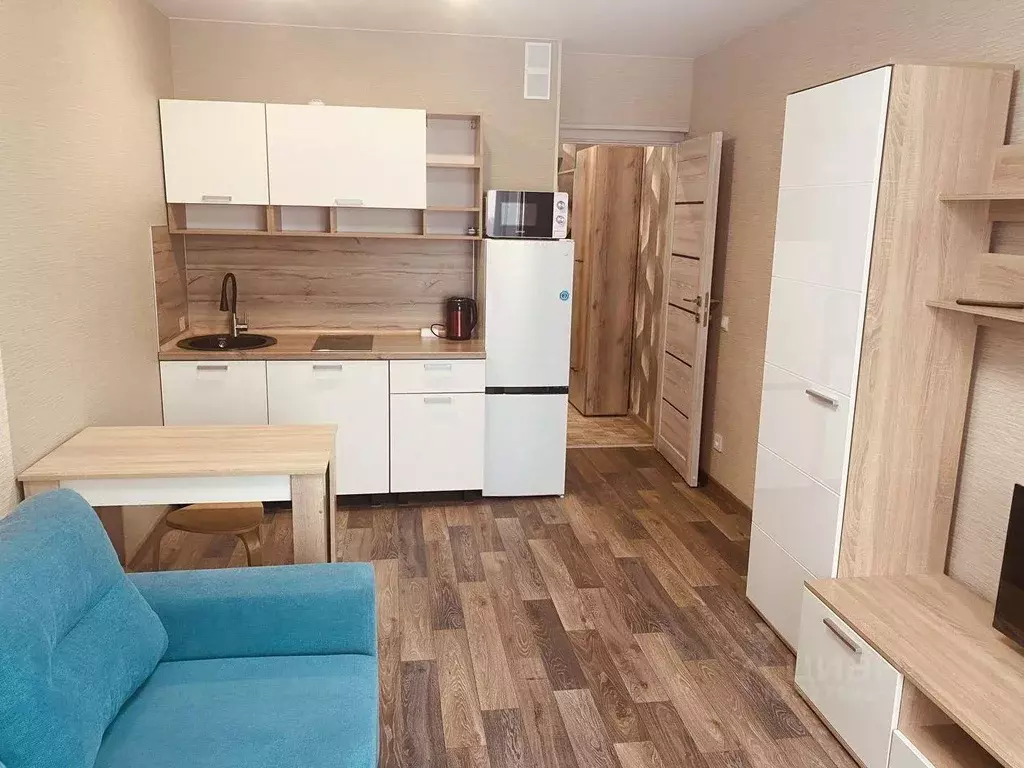 Студия Новосибирская область, Новосибирск ул. Забалуева, 69/2 (22.7 м) - Фото 1