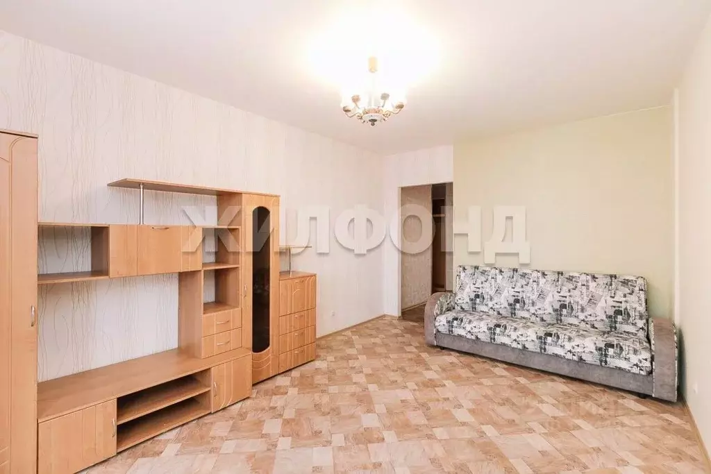 1-к кв. Новосибирская область, Новосибирск Выборная ул., 144/1 (38.6 ... - Фото 1