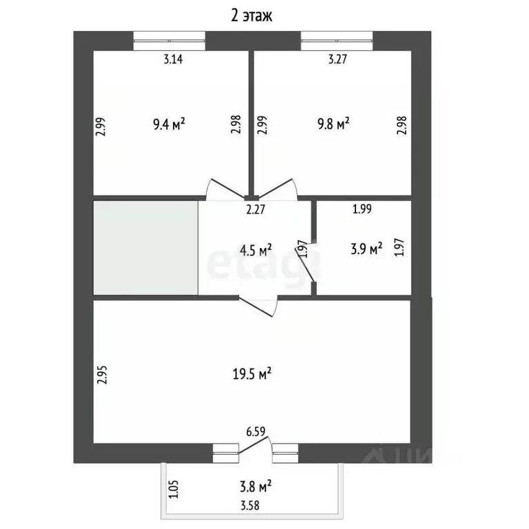 Дом в Тамбовская область, пос. Первомайский, Майский мкр ул. Хлебная, ... - Фото 1