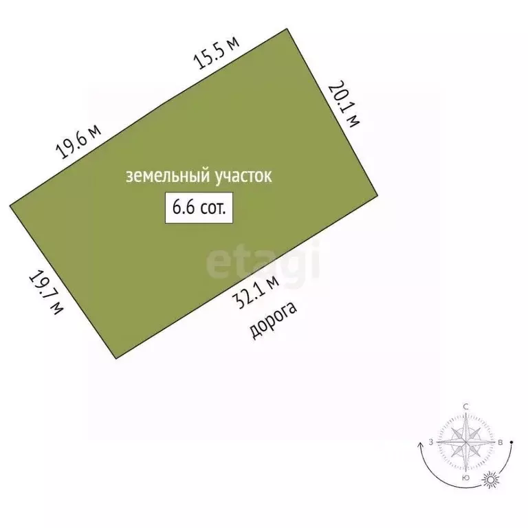 Участок в Крым, Феодосия муниципальный округ, Щебетовка пгт ул. Ленина ... - Фото 2