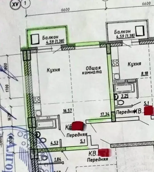 1-к кв. Алтайский край, Барнаул Балтийская ул., 103 (43.5 м) - Фото 2