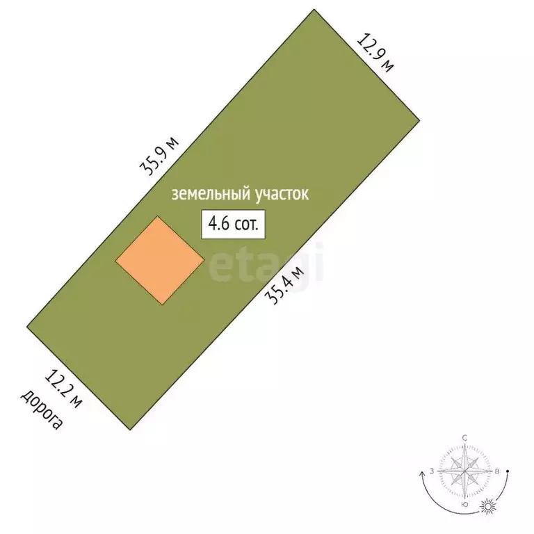 Дом в Омская область, Омск СНТ Колос ТСН, 430 (38 м) - Фото 1