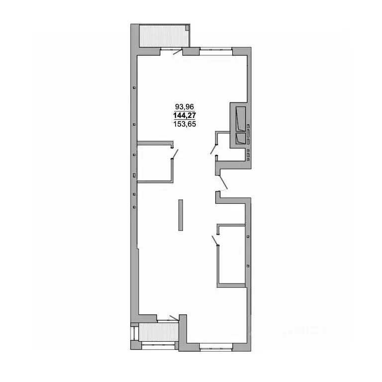 3-к кв. Новосибирская область, Новосибирск ул. Сеченова, 13 (153.65 м) - Фото 0