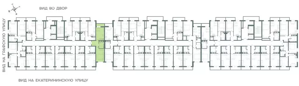 1-комнатная квартира: Мурино, Екатерининская улица, 11 (34.4 м) - Фото 1