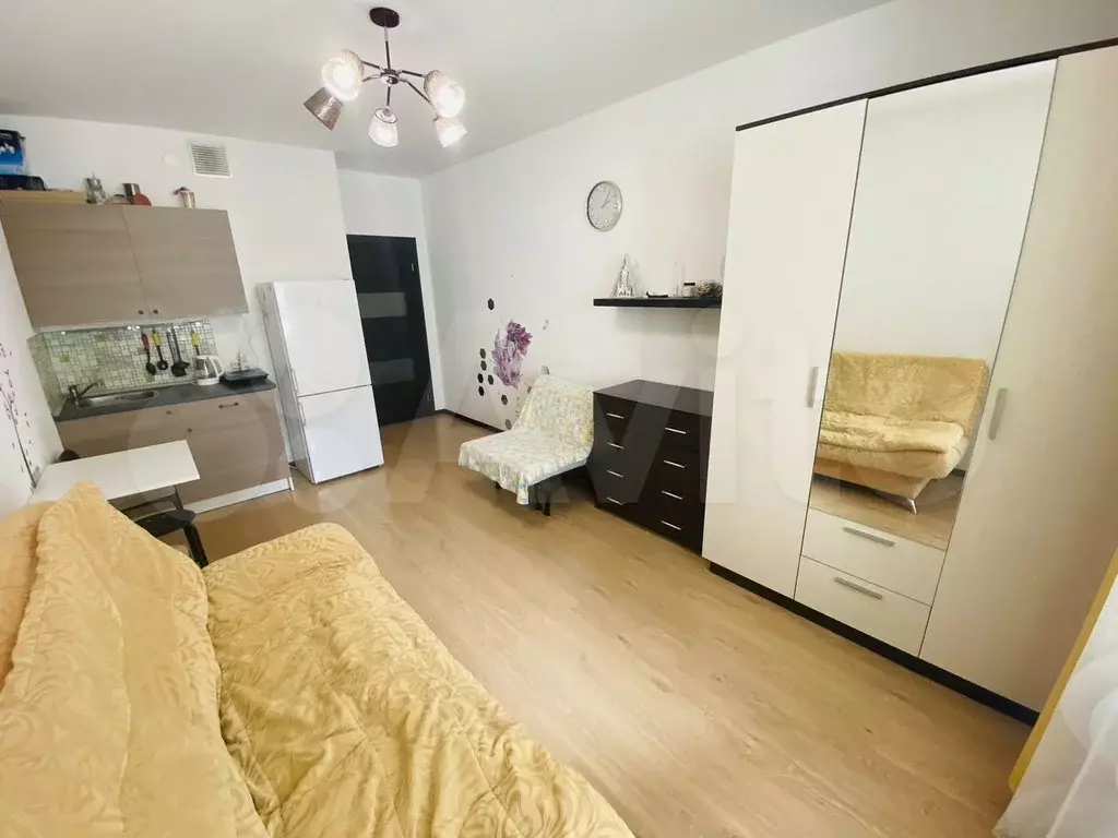 Квартира-студия, 25 м, 2/12 эт. - Фото 1