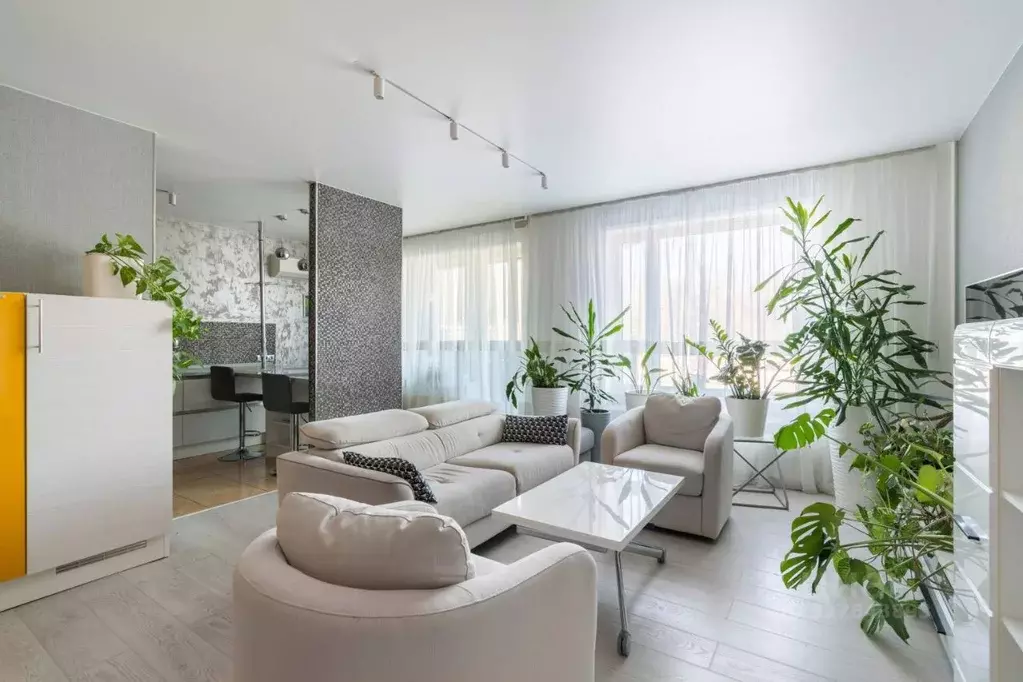 3-к кв. Санкт-Петербург наб. Реки Смоленки, 35к1 (112.0 м) - Фото 1