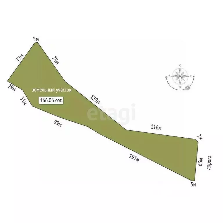 Участок в Челябинская область, Еткульский муниципальный округ, с. ... - Фото 2