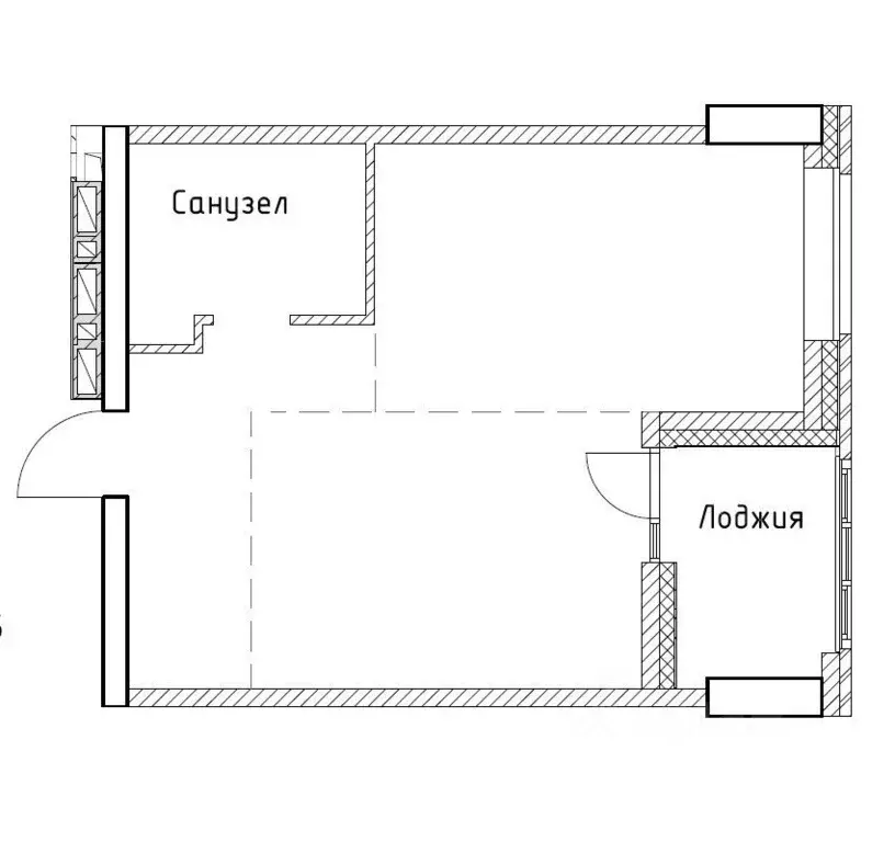 1-к кв. Приморский край, Владивосток ул. Сочинская, 17 (35.2 м) - Фото 0