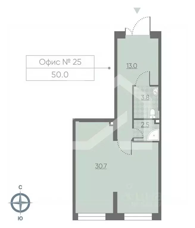 Помещение свободного назначения в Москва Производственная ул., 25 (50 ... - Фото 2