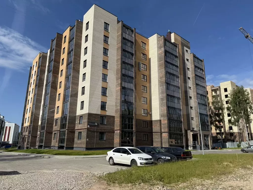 1-к. квартира, 46,7 м, 5/9 эт. - Фото 0