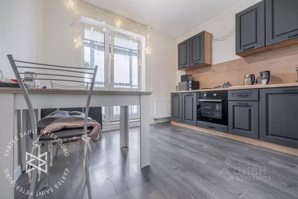 1-к кв. Ленинградская область, Всеволожский район, пос. Бугры проезд ... - Фото 1