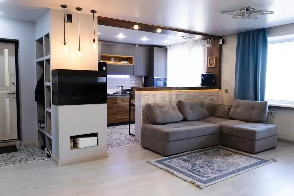 3-к кв. Иркутская область, Иркутск пер. МОПРА, 1А (74.0 м) - Фото 2