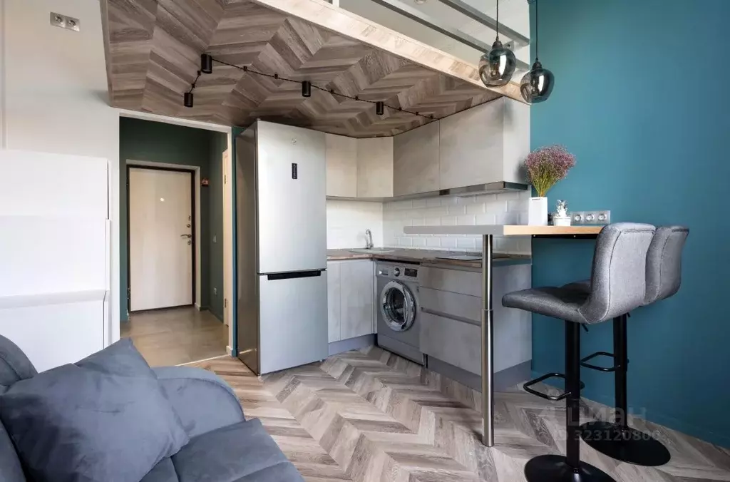 Студия Москва Гостиничная ул., 10К5 (17.9 м) - Фото 2