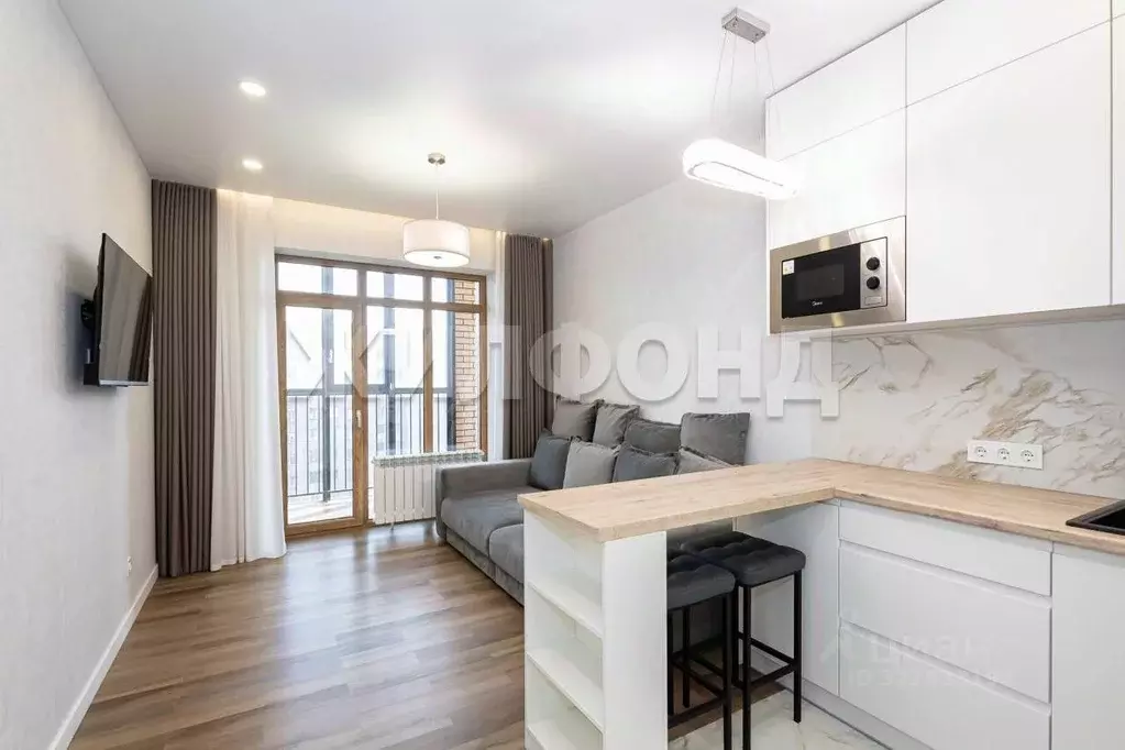 1-к кв. Новосибирская область, Новосибирск ул. Державина, 50 (26.3 м) - Фото 1