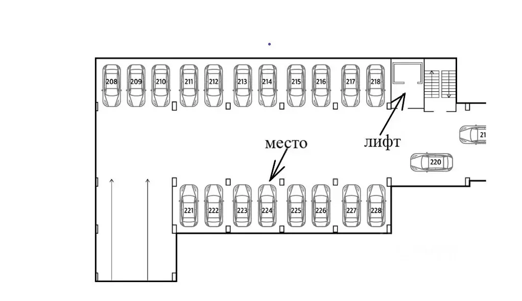Гараж в Санкт-Петербург ул. Архивная, 11к1 (16 м) - Фото 1