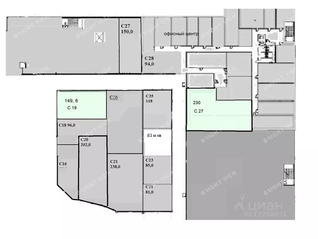 Офис в Санкт-Петербург просп. Лахтинский, 85в (380 м) - Фото 1