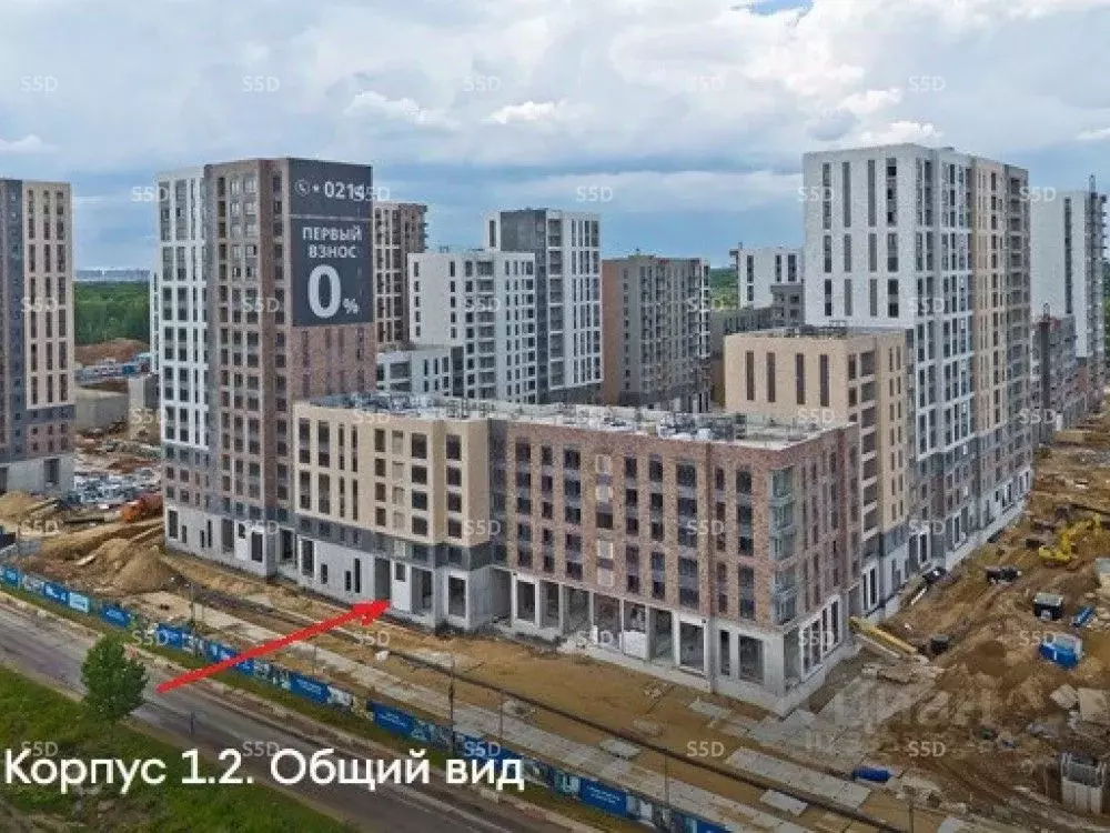 Торговая площадь в Московская область, Химки Клязьма-Старбеево мкр, ... - Фото 1
