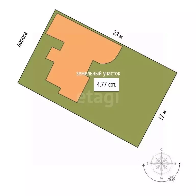 Дом в Крым, Симферопольский район, Перовское с/пос, с. Украинка ул. ... - Фото 2