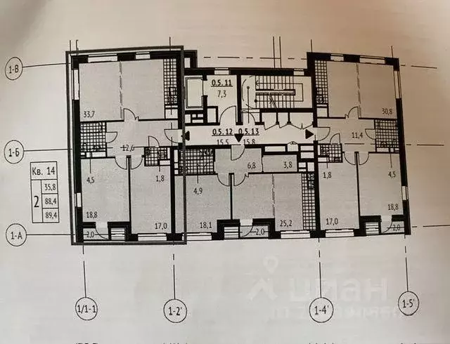 Квартира, 3 комнаты, 89 м - Фото 2