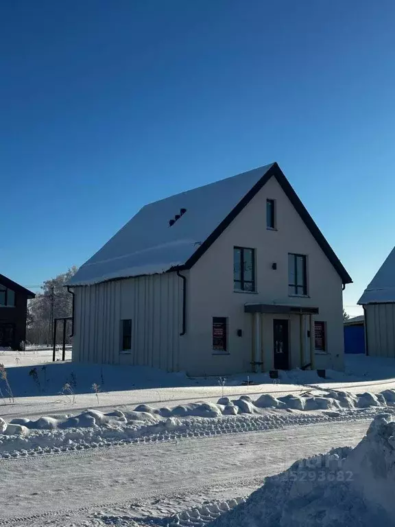 Коттедж в Новосибирская область, Мошковский район, пос. Октябрьский ... - Фото 1
