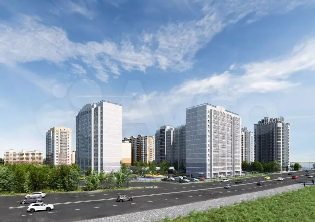 2-к. квартира, 50 м, 6/15 эт. - Фото 0