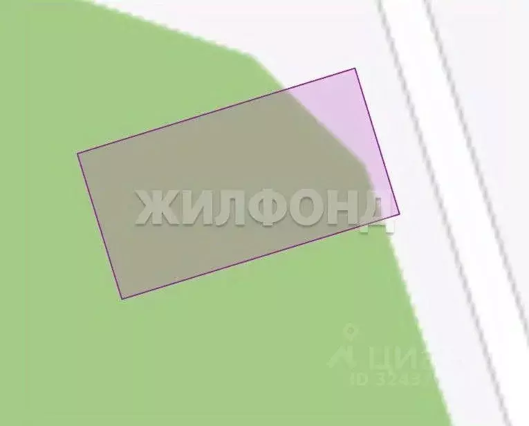 Участок в Томская область, с. Кожевниково ул. Красноармейская (11.94 ... - Фото 2