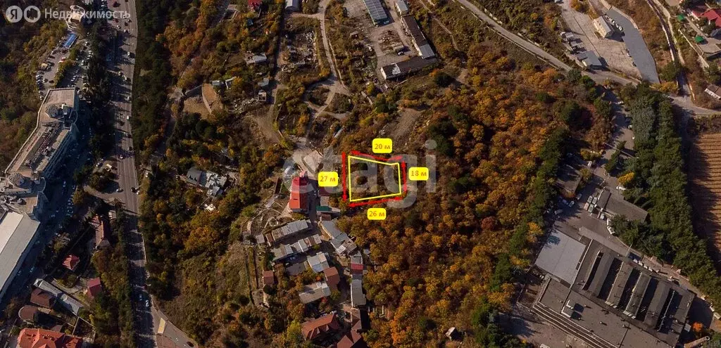 Участок в Ялта, Большевистская улица (5.5 м) - Фото 1