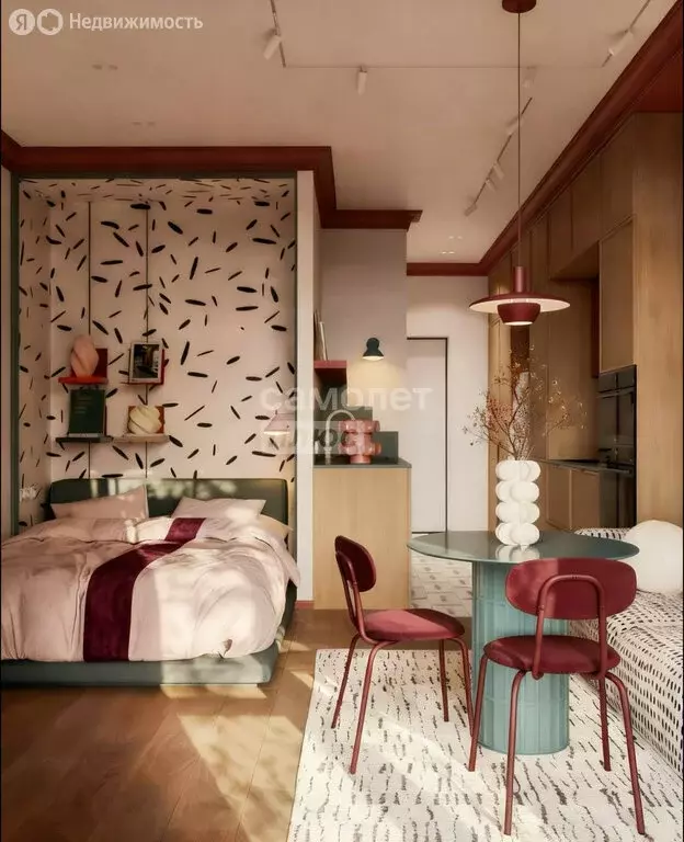 Квартира-студия: Краснодар, Колхозная улица, 5 (30 м) - Фото 1