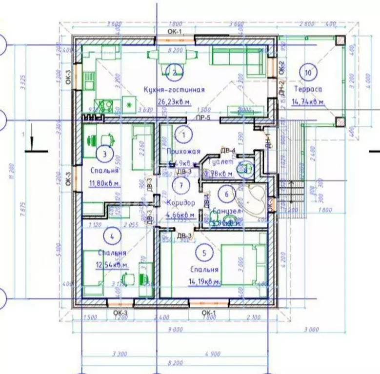 Дом в Краснодарский край, Красноармейский район, Трудобеликовское ... - Фото 2