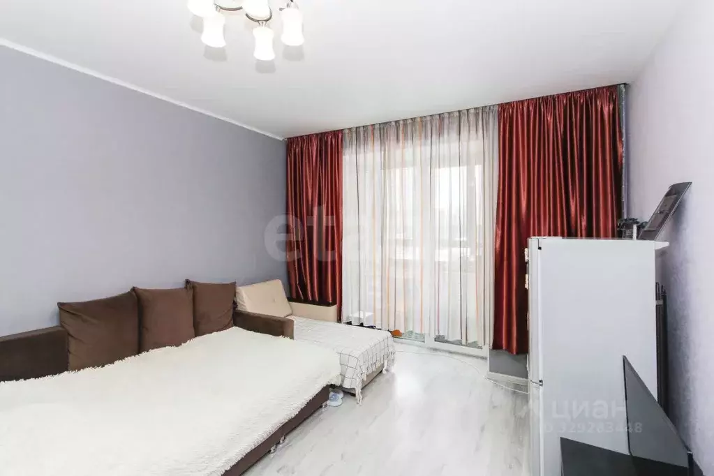 Студия Тюменская область, Тюмень Комбинатская ул., 54к2 (24.7 м) - Фото 1