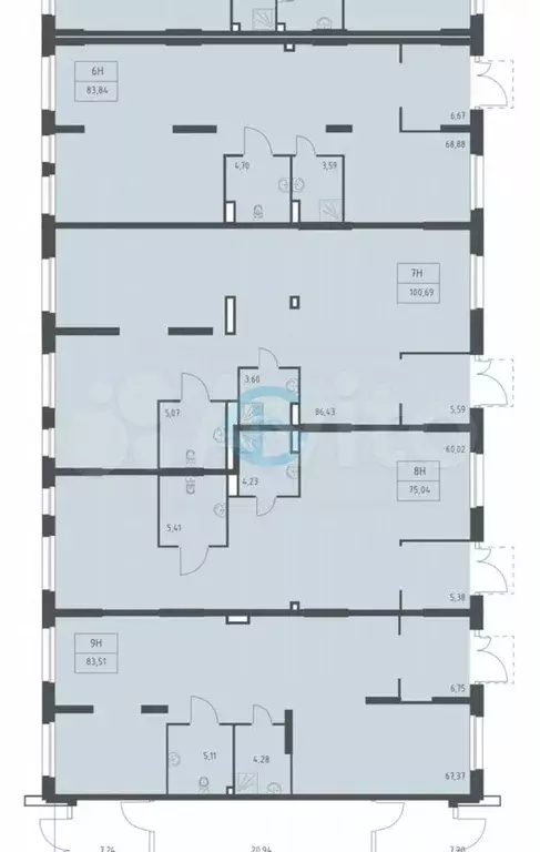 Сдам помещение свободного назначения, 75.04 м - Фото 1