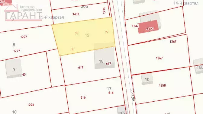 Участок в Самара, посёлок Мехзавод, 15-й квартал, 19 (6 м) - Фото 1