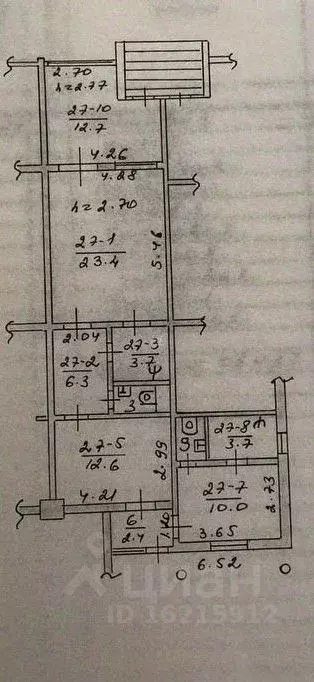 3-к кв. Севастополь просп. Античный, 8 (138.3 м) - Фото 2