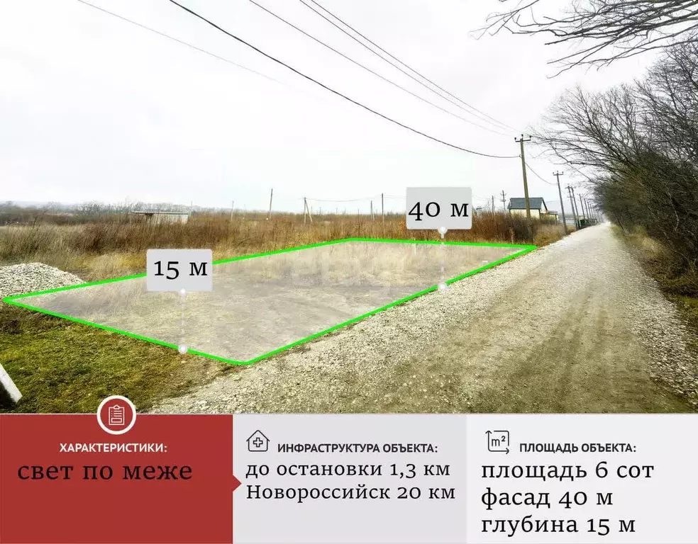 Участок в Краснодарский край, Новороссийск городской округ, ... - Фото 0