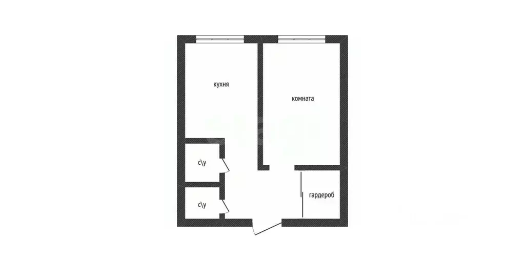 1-к кв. Приморский край, Владивосток Харьковская ул., 6 (35.9 м) - Фото 1