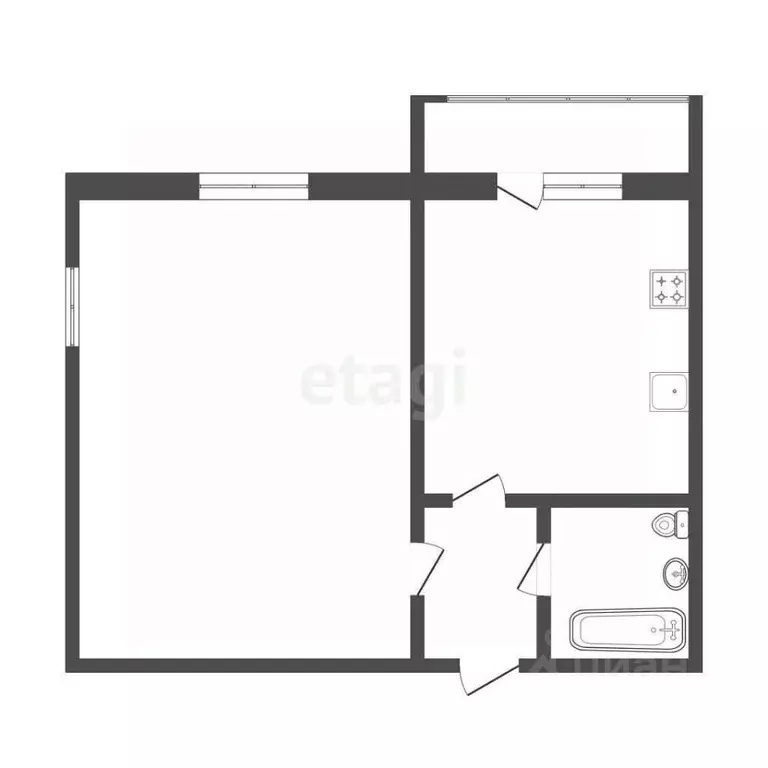 1-к кв. Мордовия, Саранск ул. Юрия Святкина, 5 (41.0 м) - Фото 1