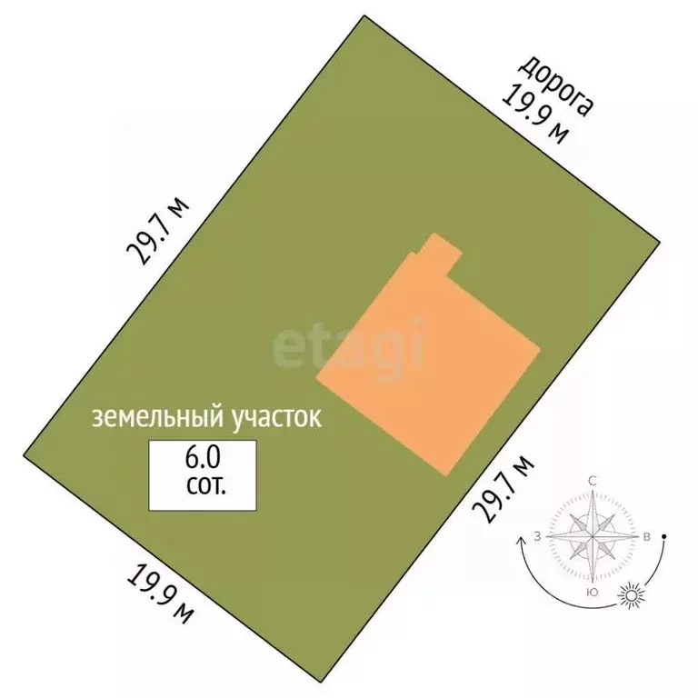 Дом в Ямало-Ненецкий АО, Муравленко Дружба СНТ, пер. Лесной, 15 (61 м) - Фото 1