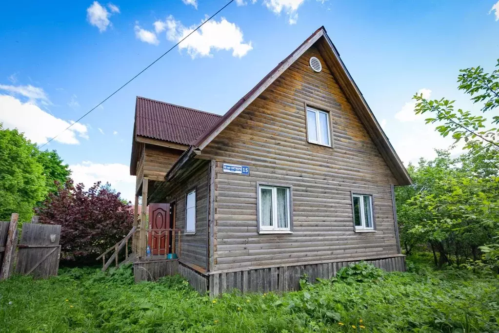 Дом в Новгородская область, Малая Вишера ул. 50 лет Октября, 15 (95 м) - Фото 1