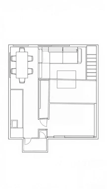 Студия Крым, Ялта ул. Загородная, 17Г (33.4 м) - Фото 2
