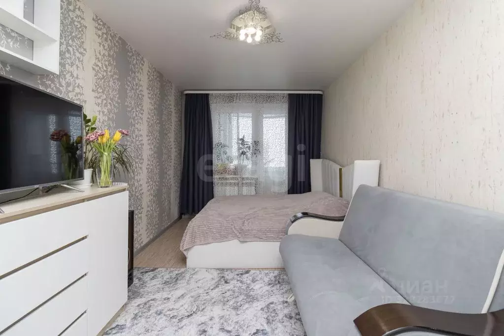 1-к кв. Тюменская область, Тюмень ул. Лесопарковая, 17 (32.1 м) - Фото 2