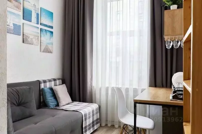 1-к кв. Татарстан, Казань ул. Гаяза Исхаки, 15 (15.0 м) - Фото 1