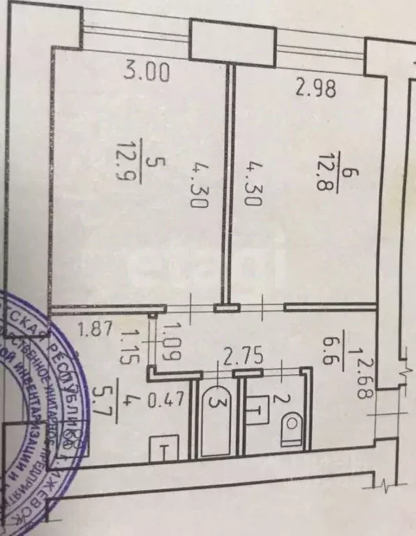 2-к кв. Удмуртия, Ижевск ул. Михаила Петрова, 37 (41.1 м) - Фото 2