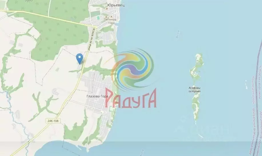 Участок в Ивановская область, Юрьевецкий район, Соболевское с/пос, д. ... - Фото 2