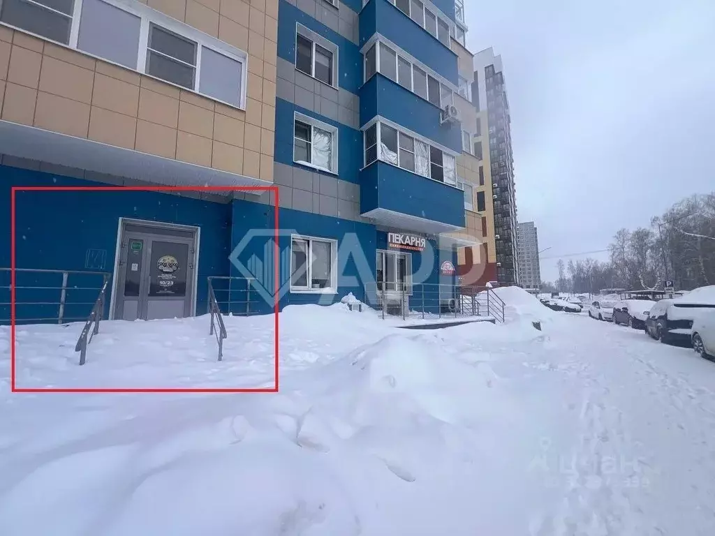 Помещение свободного назначения в Татарстан, Казань ул. Андрея Адо, 17 ... - Фото 1