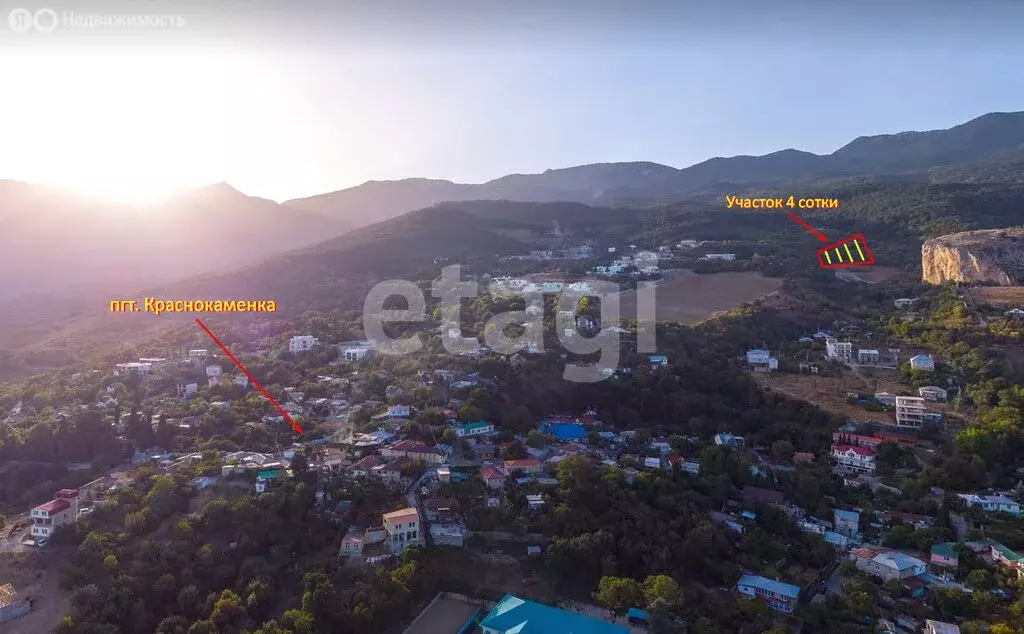 Участок в Республика Крым, муниципальный округ Ялта, посёлок ... - Фото 2