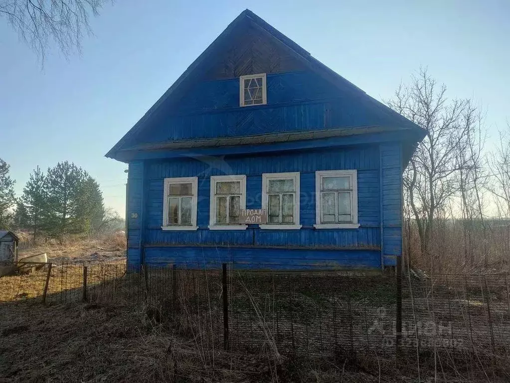 Дом в Новгородская область, Новгородский район, Трубичинское с/пос, д. ... - Фото 1