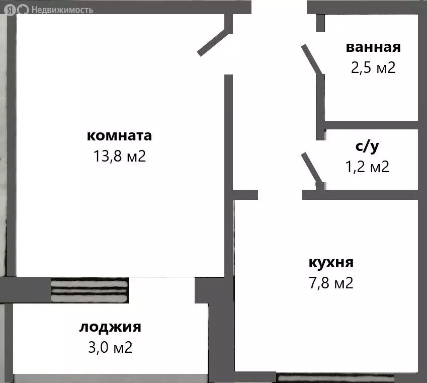 1-комнатная квартира: Новороссийск, улица Карамзина, 6 (30 м) - Фото 0