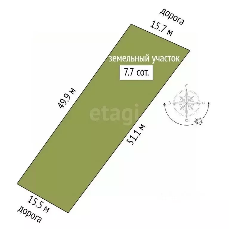 Участок в Крым, Алушта муниципальный округ, с. Лучистое, Победа СНТ 23 ... - Фото 2