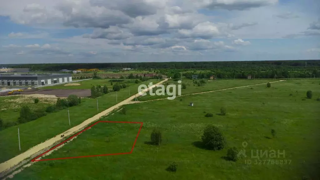 Участок в Ленинградская область, Тосненский район, Федоровское ... - Фото 1