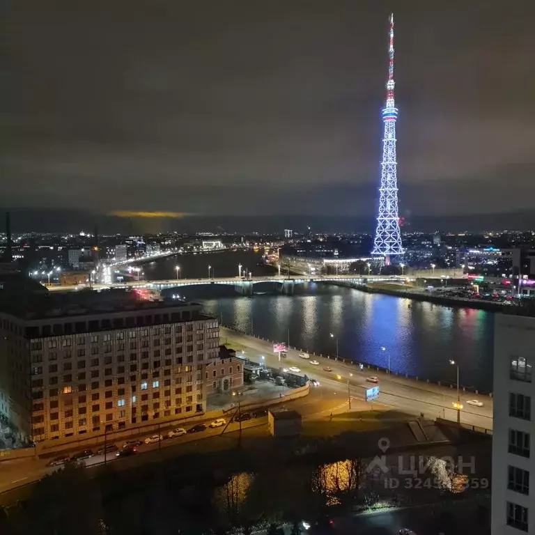 3-к кв. Санкт-Петербург Ушаковская наб., 1к3 (88.0 м) - Фото 1